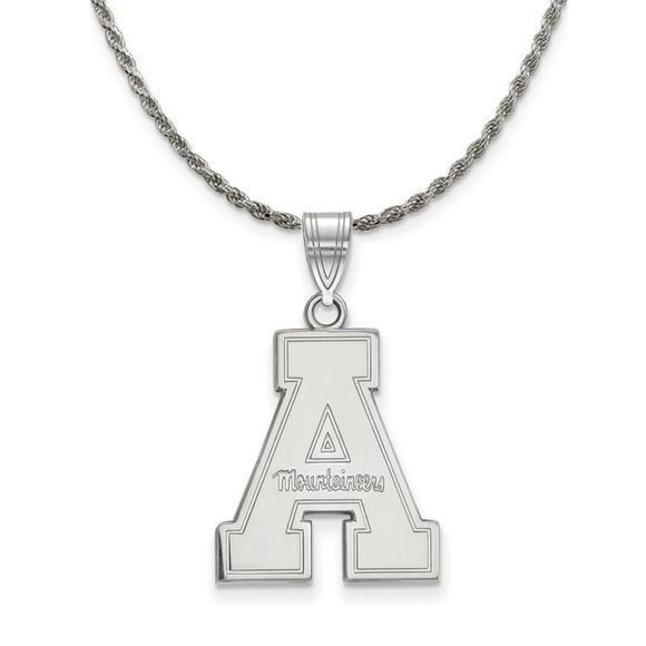 Sterling Silver Appalachian State Large ´A´...